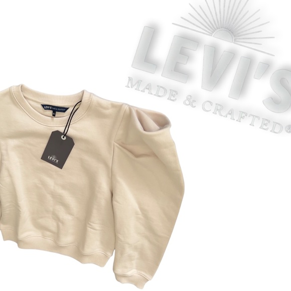 Levi’s Made & Crafted Angel Sleeve Sweater Puff Shoulder - Picture 5 of 16